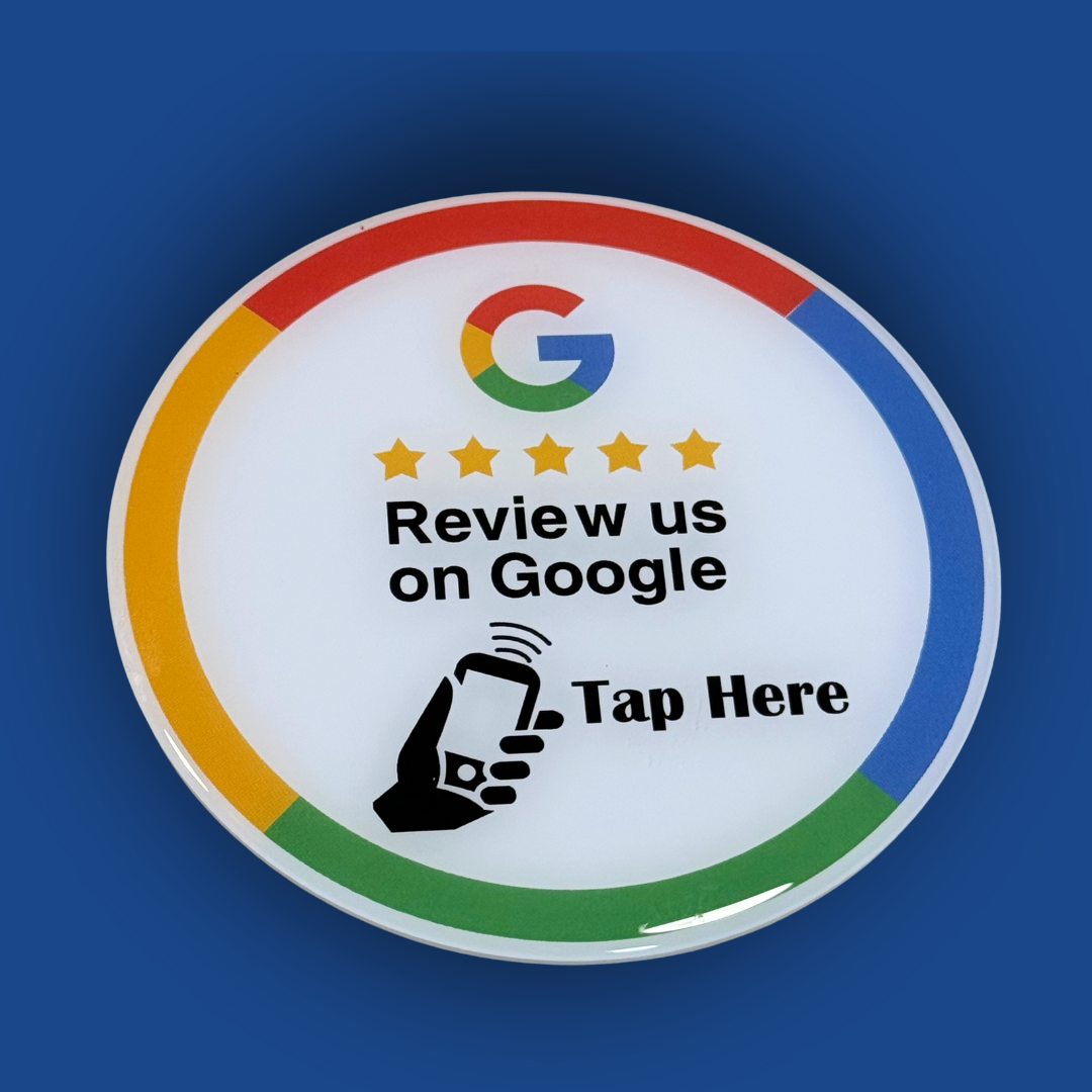 Adesivo Recensioni Google
