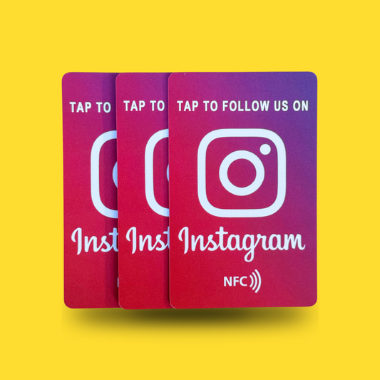 3 Card Follow Instagram